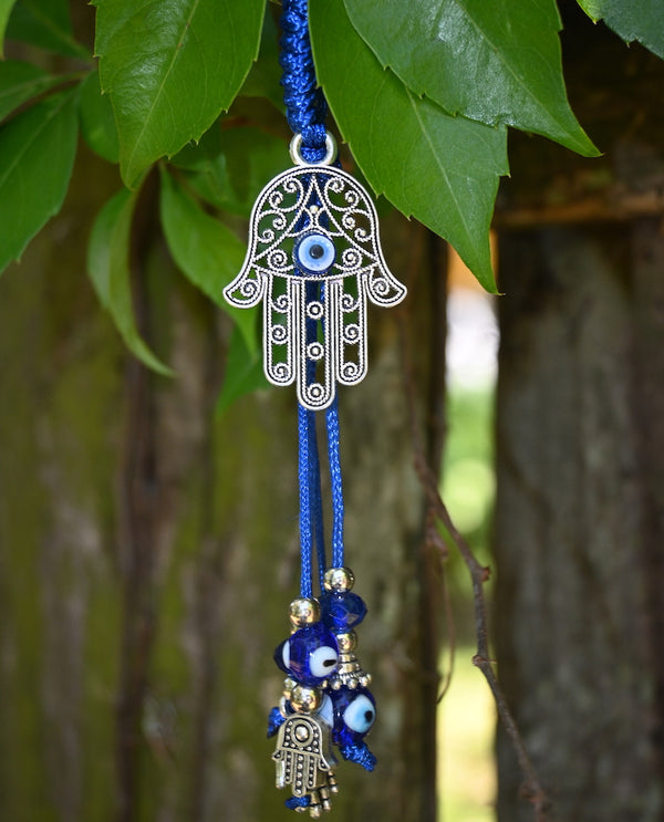 Hamsa Evil eye Keychain