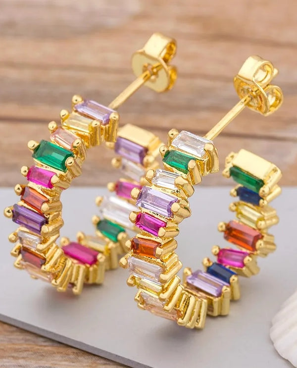 Rainbow Candy Earrings