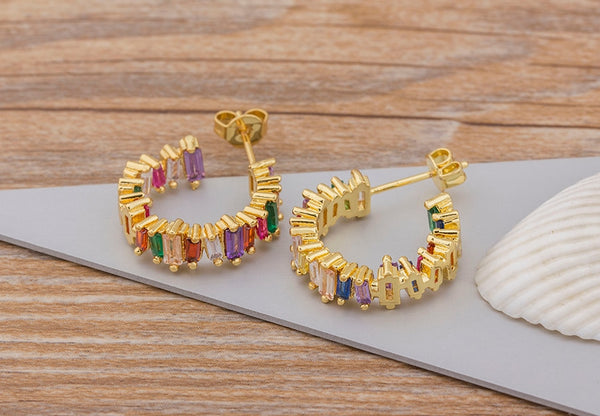 Rainbow Candy Earrings